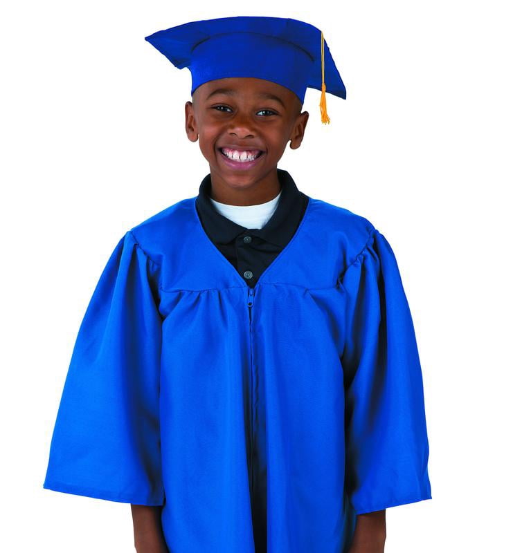 Blue Felt Graduation Caps - Party Wear 
