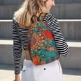 thumbnail image 6 of KLL Mandala Colorful Print Travel Laptop Backpack - College Backpack Business Work Bag Nurse Bag Casual Daypack for Weekender Business Hiking -Medium, 6 of 6