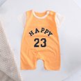 thumbnail image 3 of TMOYZQ Toddler Newborn Cotton Rompers Baby Boy Girls Short Sleeve Thin Onesie Bodysuit Infant Summer Crawling Clothes Jumpsuit 1-12 Months on Clearance, 3 of 3