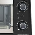 thumbnail image 5 of Willz 1050 Watt 4 Slice Toaster Oven in Black with Timer, 5 of 5