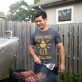 thumbnail image 2 of Mens Stand Back Dad Is Grilling T Shirt Funny Fathers Day BBQ Tee for Guys Graphic Tees, 2 of 9