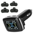 thumbnail image 4 of Tire Pressure Detector,Smart TPMS Cigarette Lighter Tire Pressure Monitoring System Tire Pressure Monitor Convenient Use, 4 of 7