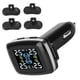 thumbnail image 5 of Sistema de alarma inteligente de monitoreo de presión de neumáticos para encendedor de cigarrillos TPMS con 4 sensores internos, 5 of 14