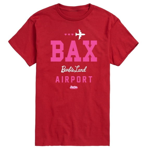 Barbie the Movie - BAK - Barbie Land Airport - Men's Short Sleeve Graphic T-Shirt