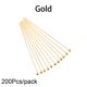 thumbnail image 1 of 50-200 unids/lote 16 20 25 30 40 50 mm alfileres de cabeza de bola de Metal dorado para hacer joyería Diy alfileres de cabeza hallazgos Dia 0,5mm suministros Tan Jianjun  unisex, 1 of 2