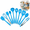 Blue, variant on Lethargic Mini Kitchen Utensil Set, 10-Piece Set, Tiny Silicone Kids Kitchen Tools Whisk and Tongs for Daily Cooking