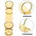 thumbnail image 3 of MRLESS 2-Pack Metal Loose Leaf Binder Spine Clips with Universal 2-Hole Binding Mechanism for Use and Secure Document Holding, 3 of 8