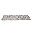 thumbnail image 2 of Floral Floor Pillow Lounger Cover, Vintage Style Ornamental Flower Motifs Flourishing Romantic Spring Leaves Art, Nap Mat Printed Fabric Case for 5 Pillows, 88" x 36", Multicolor, by Ambesonne, 2 of 5