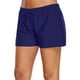 thumbnail image 1 of Soidarity Traje de baño Ajustable Sólido Cordón Banda Fácil de combinar Moda Diseño de cuatro esquinas Frío Casual Pantalones cortos suaves Traje de Deportes acuáticos Azul oscuro SG Soidarity OD020168-10B, 1 of 6