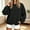 Black, variant on Njagoc3 Women's Fleece Lined Sweatshirt | Crewneck Long Sleeve Pullover Sweatshirt with Bottom Drawstring | Relaxed Fit for Fall Casual Wear & Relaxed Outings,White,L