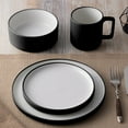 thumbnail image 3 of Noritake ColorTex Stone Black 4-Piece Place Setting, 3 of 7