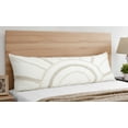 thumbnail image 5 of Sweet Jojo Designs Tufted Sun Ivory Beige Body Pillow Cover Case 54x20 (Pillow Not Included), 5 of 5