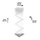 thumbnail image 5 of Candil de Cristal Cortado Gamalux Williams Krystal Zeta de 12 Luces, 5 of 5