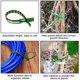 thumbnail image 3 of 150 Uds. Bridas ajustables para plantas de jardín, bridas de plástico para cables, bridas de soporte para plantas verdes, bridas flexibles para árboles WD.WDQZL Hogar, 3 of 5