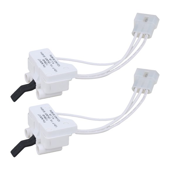 BQLZR 2 x Dryers Door Switch Accessories 3406107 Replacement for WP3406107VP