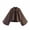 Coffee, variant on Stamzod Jackets for Women Fall Winter Balloon Long-Sleeve Bomber Jacket Women Collared Pleated Zip Up Coat White M