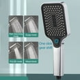 thumbnail image 6 of Limited Time Deal karymi Shower Head - High-Pressure Handheld Showerhead - Hard Water High Pressure4 Spray Modes Handheld Shower Head for The Elderly, ChildrenCan Be Used for Home, Gym The Big Save, 6 of 8