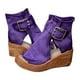 thumbnail image 4 of Sandalias de cuña de caña alta de moda de verano Sandalias romanas de boca de pez de suela gruesa Wmkox8yii  sa4528, 4 of 7