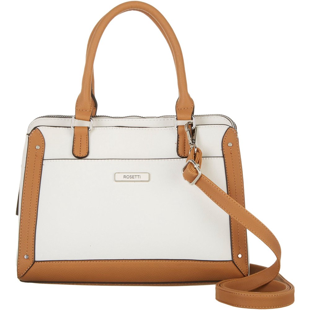 Rosetti Irene Solid Satchel Handbag One Size White