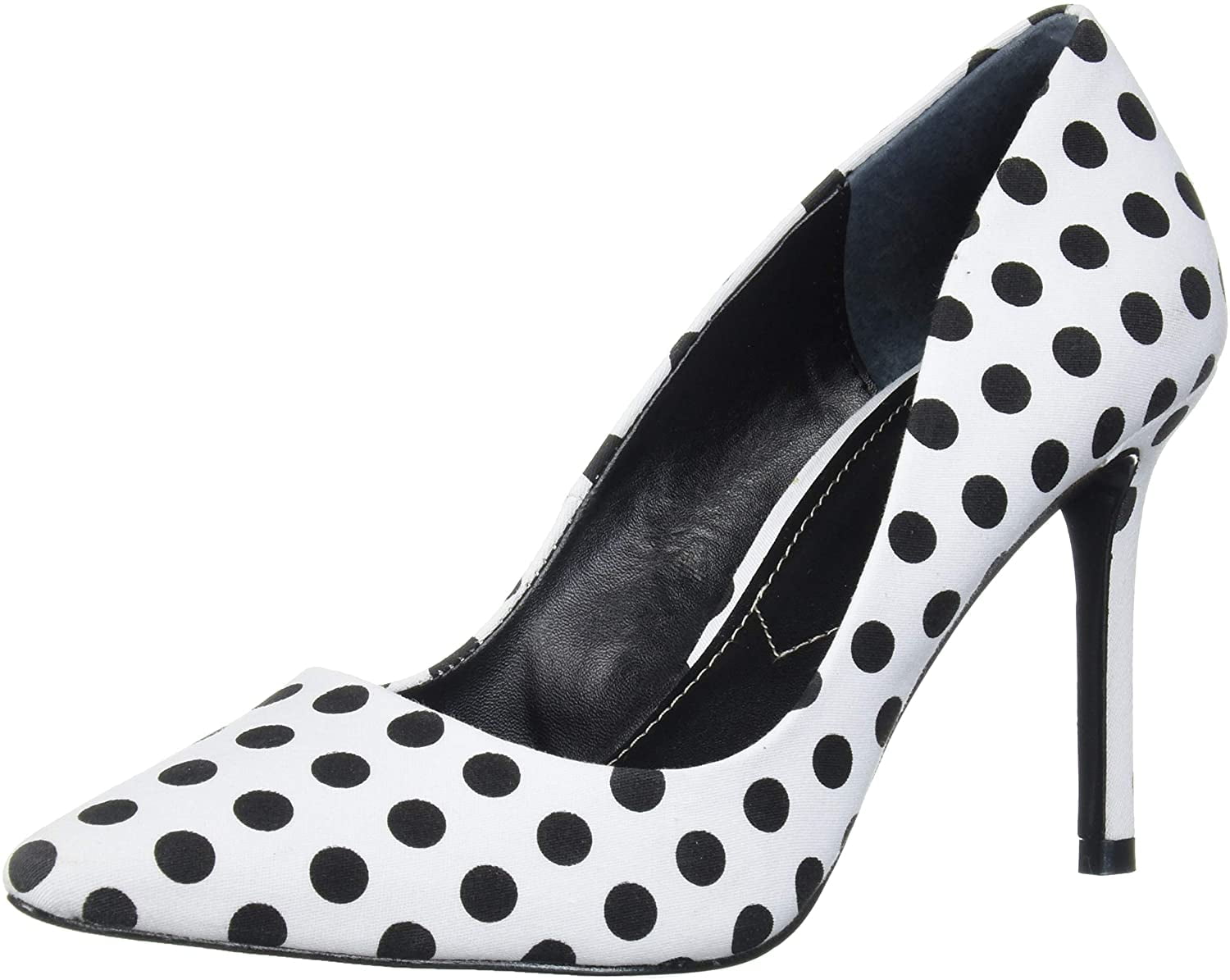 charles david polka dot pumps