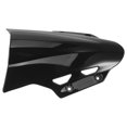 thumbnail image 1 of OUNONA Motorcycle Windscreen Spoiler PC Black Outdoor Travel 1Pcs, 1 of 8