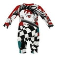 thumbnail image 5 of Demon Slayer Baby Onesie Romper Footless Infant Long Sleeve Jumpsuit for Boys Girls, 5 of 8