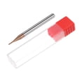 thumbnail image 3 of Uxcell 1mm x 3mm x 4mm x 50mm AlTiN Coated Carbide 4 Flutes Square End Mill Milling Cutter, 3 of 5
