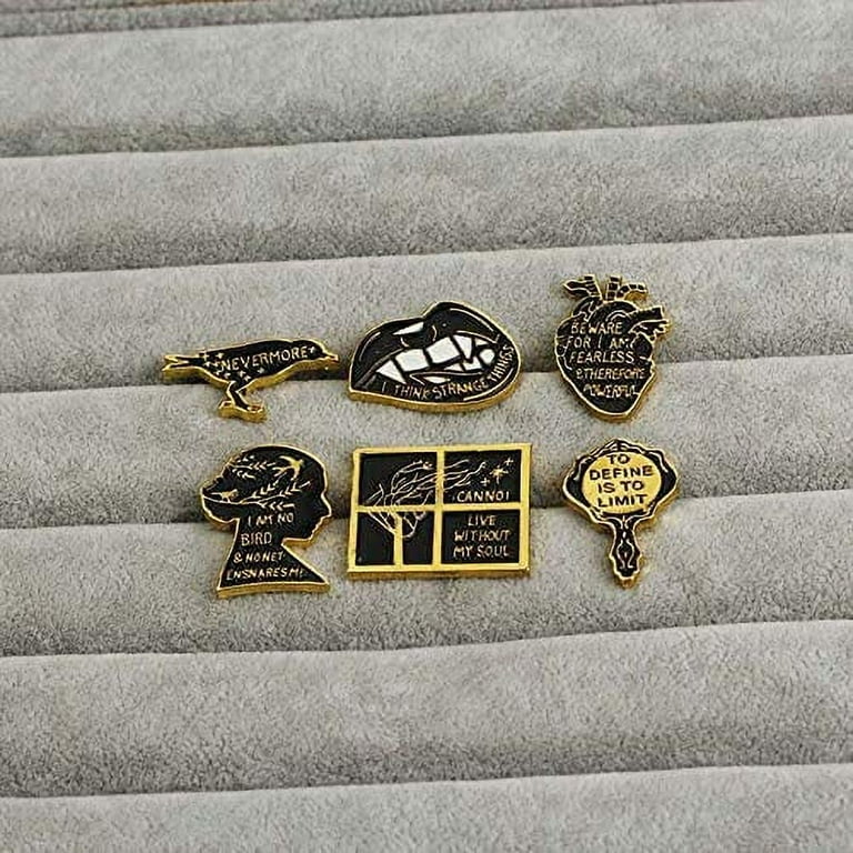 15 Pcs Outdoors Enamel Pins for Backpacks Aesthetic Enamel Pins Set Nature  Button Pins Vintage Lapel Pins Camping Pins Cute Cartoon Brooch Pin Badges Women's  Brooches Pin for Jacket Hat Cute Style