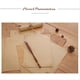 thumbnail image 4 of 12PC Vintage Kraft Paper Writing Paper European Style Paper Number 1, 4 of 5