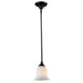 thumbnail image 1 of Z-Lite Lagoon 1 Light Mini Pendant in Bronze, 1 of 1