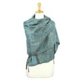 thumbnail image 2 of Paisley Jacquard Pashmina Shawl Wrap Scarf Stole, 2 of 4