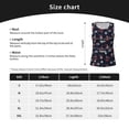 thumbnail image 5 of Daiia Vintage Rose Printed Womens Workout Tops for Women Quick-dry Tank Tops Mesh Yoga Shirts Athletic Running Tank Tops Sleeveless Gym Clothes-Large, 5 of 7
