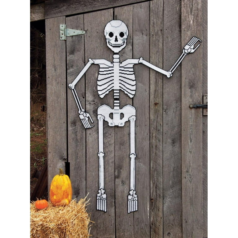 Mary Maxim Mr. Bones Skeleton Plastic Canvas Wall Hanging Kit - Walmart.com mary-maxim-mr-bones-skeleton-plastic-canvas-wall-hanging-kit-walmart-com