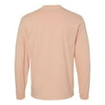 thumbnail image 2 of Comfort Colors Mens Garment-Dyed Heavyweight Long Sleeve T-Shirt, M, Peachy, 2 of 4