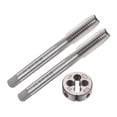 thumbnail image 1 of Unique Bargains Robinet et Mourir Ensemble 5/16-20 un Robinet à Vis & Rond Die Outils de Taraudage de Réparation de Fil 3 Pièces, 1 of 6