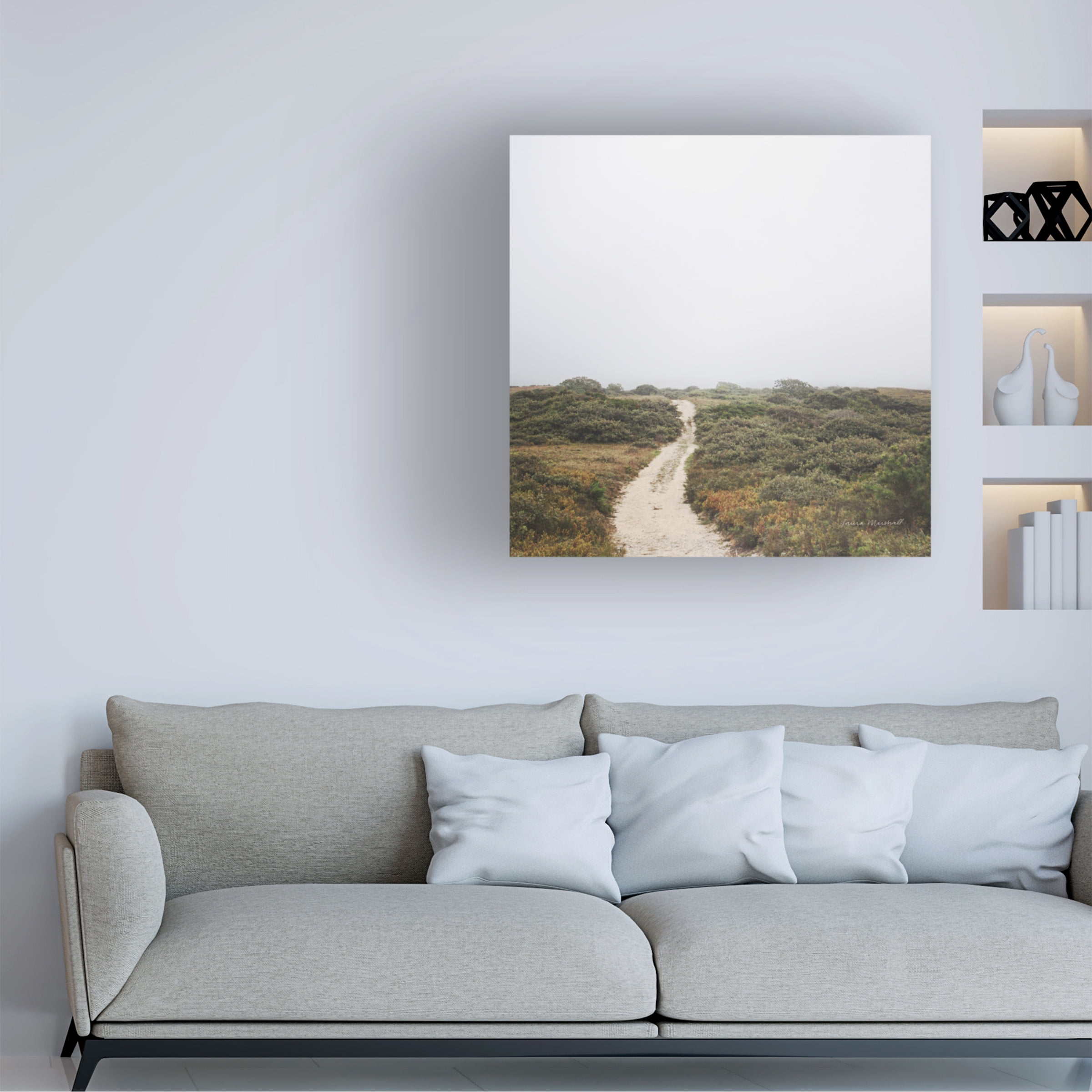 Laura Marshall 'Off the Beaten Path' Canvas Art