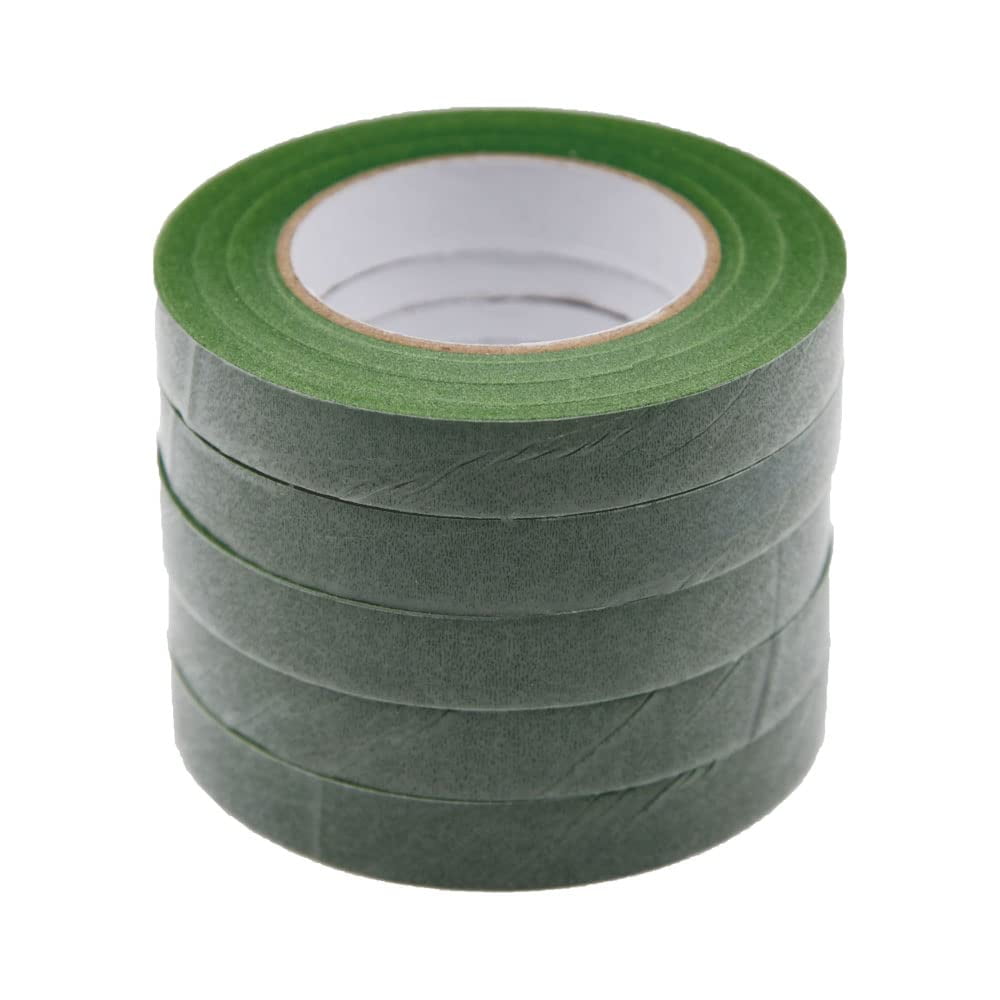  DECORA 1/2 Wide Dark Green Floral Tapes for Bouquet Stem  Wrapping and Floral Crafts Supply : Arts, Crafts & Sewing