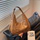thumbnail image 4 of Bag Women PU Fashion Handuling Showarm Axila Crescent Croscent Crossbody Khaki, 4 of 9