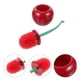 thumbnail image 2 of Cherry Toilet Brush Set Toilet Clean Toilet Brush Creative Plastic Toilet Brush Red Brush Head, 2 of 3