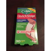 Angle View: Curad QuickStop! Flex-Fabric Bandages, 30 Count