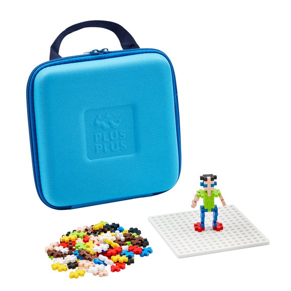 Set de construcción PLUS PLUS con funda de viaje, 100 piezas