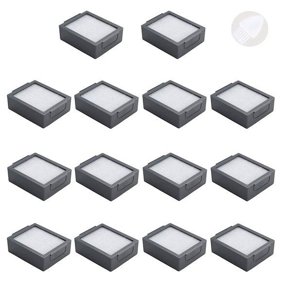 Reemplazo de robots de barrido Paquete de 14 filtros de repuesto compatibles con Irobot Roomba E Series E5
