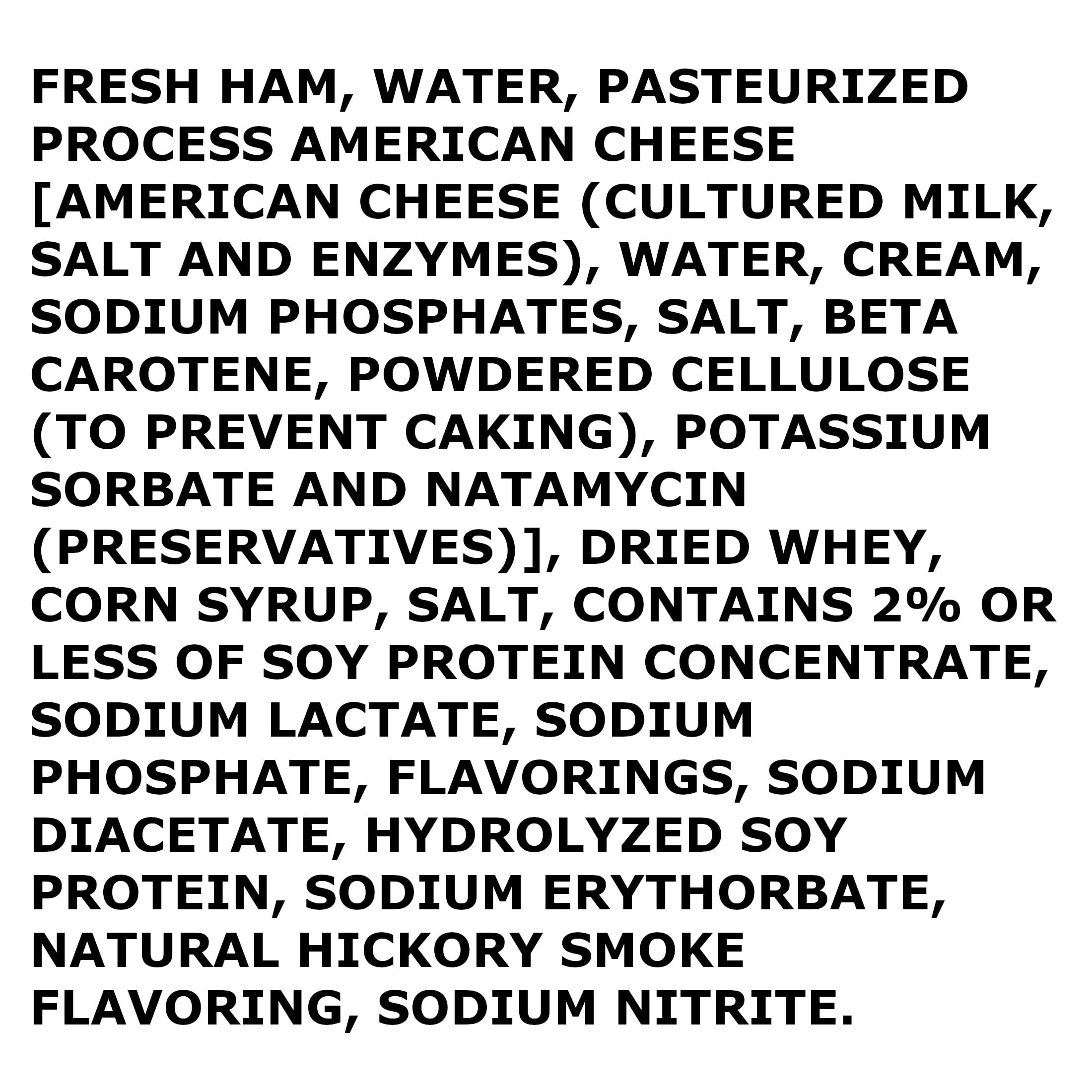 Field Ham & Cheese Loaf, Deli Meat, Sliced, 12 oz, Packaged in Plastic