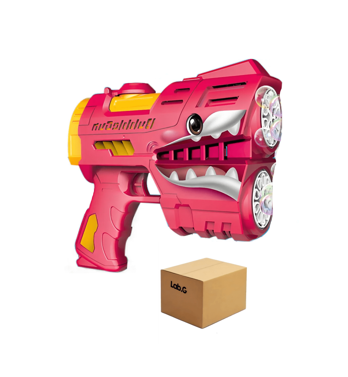 Máquina de burbujas cohete totalmente automática, pistola de burbujas de jabón eléctrica, juguetes para niños y niñas, regalo del Día de los niños, juego de Fiesta al aire libre Compra barata en