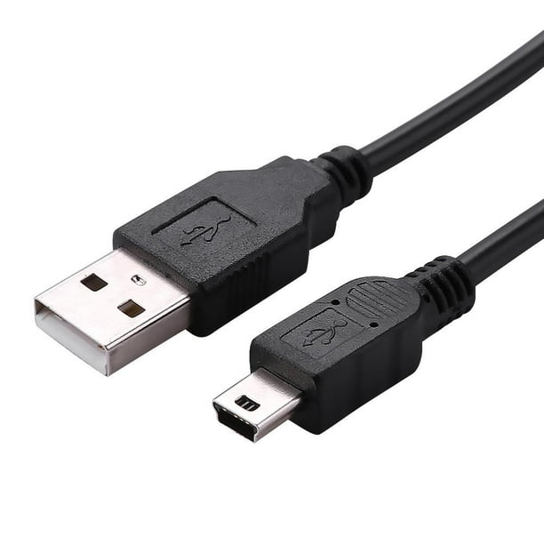 Sywqhk Cable de carga USB de 3 m con anillo magnético para controlador inalámbrico Sony PS3