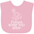 thumbnail image 3 of Inktastic Future Water Polo Player Boys or Girls Baby Bib, 3 of 4