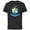 Black, variant on Star Wars R2-D2 and C-3PO Hanukkah Spinning Dreidel - Short Sleeve Cotton T-Shirt for Adults - Customized-Royal Heather