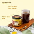 thumbnail image 5 of TWO BROTHERS ORGANIC FARMS Amorearth - Natural Healthy Fresh Organic Desi Gir Cow A2 Cultured Ghee, 250 ml, 5 of 7