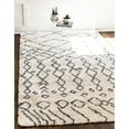 thumbnail image 2 of RugPal Shag Shoploni Collection Area Rug 9'10"x14'1" - Pure Ivory, 2 of 5