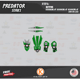 thumbnail image 3 of Kalair GFX Graphics Kit for KTM Motocross 4-STROKE 250SX-F, 350SX-F and 450SX-F (2019-2022) Predator Series, 3 of 5